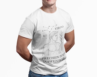 Virgo Astrology T-Shirt: Zodiac Sign, Birthday Gift