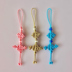 Korean Traditional Knots Handmade Keychain Charms Accessories