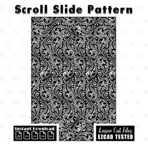 firearms scroll, gun engraving, scrollwork svg, filigree pattern, laser cut file, svg dxf eps, ezcad tested, digital scroll, gun scroll design, engraving vector, scroll pattern file, custom scroll, laser engraving