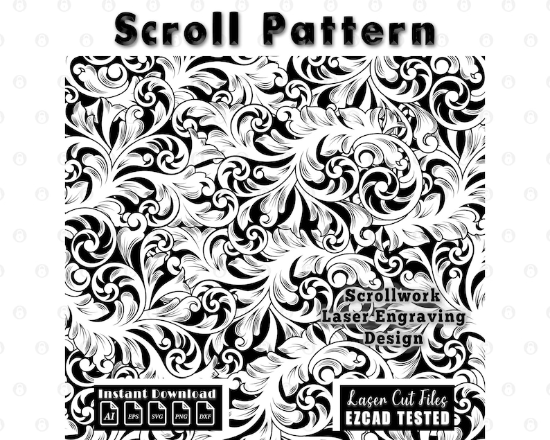 gun scroll svg, firearms pattern, scroll engraving, filigree design, laser cut svg, ezcad ready file, gun laser file, custom scrollwork, engraving pattern, vector scroll, digital svg file, gun engraving art, scroll design file