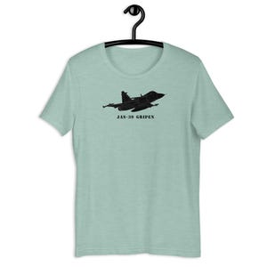 JAS-39 Gripen Schematic T-Shirt – Unisex Fighter Jet Tee