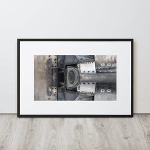 F-4 Phantom Arresting Hook – Framed Aviation Print with Mat