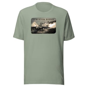 F-18 Super Hornet – Carrier Launch T-Shirt