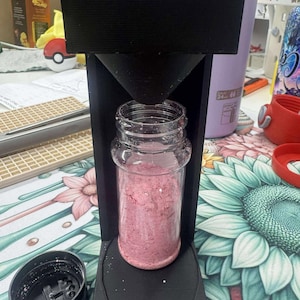 Embudo de purpurina para botellas/bolsas pequeñas