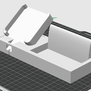 Square reader holder + Business cards STL