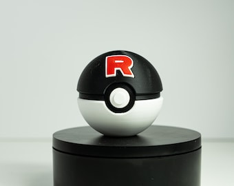 Pokébola del Equipo Rocket: coleccionable impreso en 3D