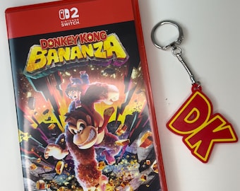 Donkey Kong Inspired Keychain: DK Bananza Fan Accessory