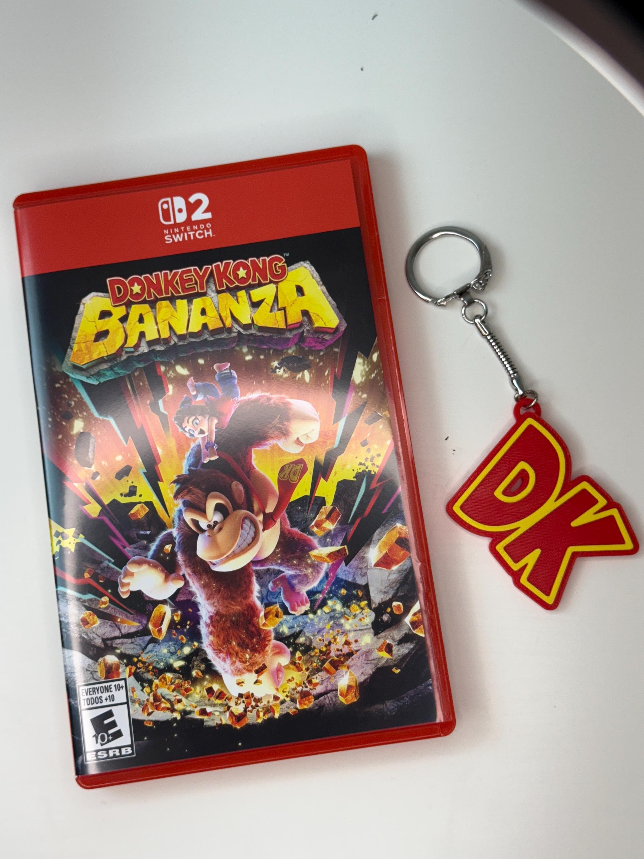 Donkey Kong Keychain - Etsy Canada