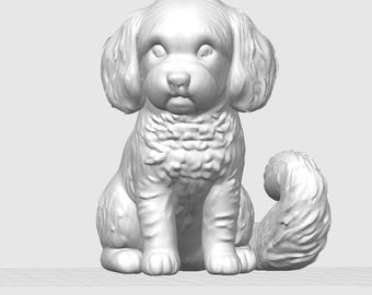 Custom 3D Printable Dog/Cat Figurine – Personalized STL File