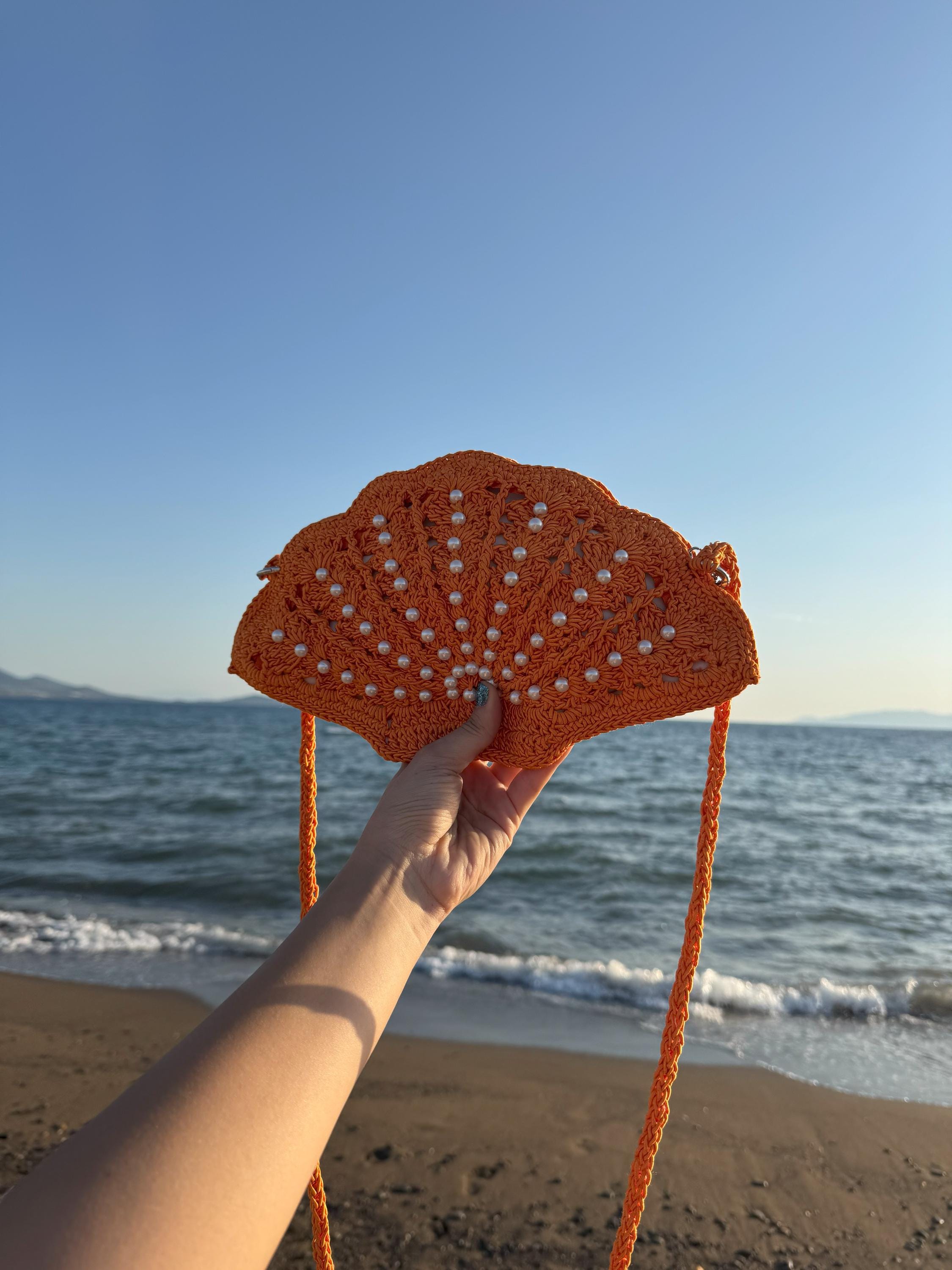 Seashell Crochet Bag Pattern PDF Digital Tutorial - Etsy
