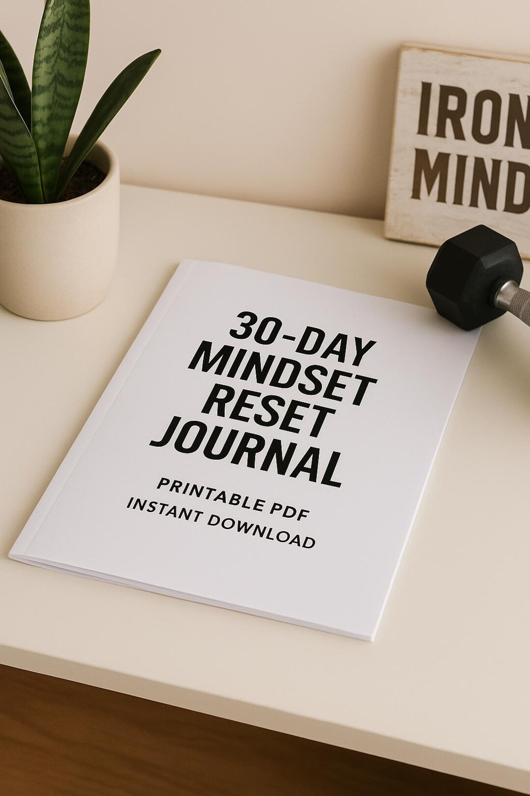 30-day Mindset Reset Journal • Printable Self-growth Journal • Mental ...
