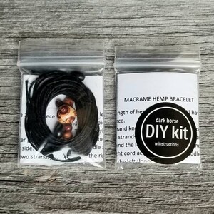 DIY Macrame Hemp Bracelet Kit image 4