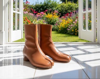 Zapatos Oxford de vestir de cuero marrón hechos a mano: elegante diseño de corte completo de ZeeStore313