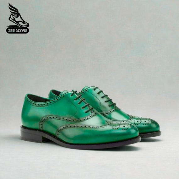 men's emerald green dress shoes Emerald Green Loafers | Amali Enzo main image 0