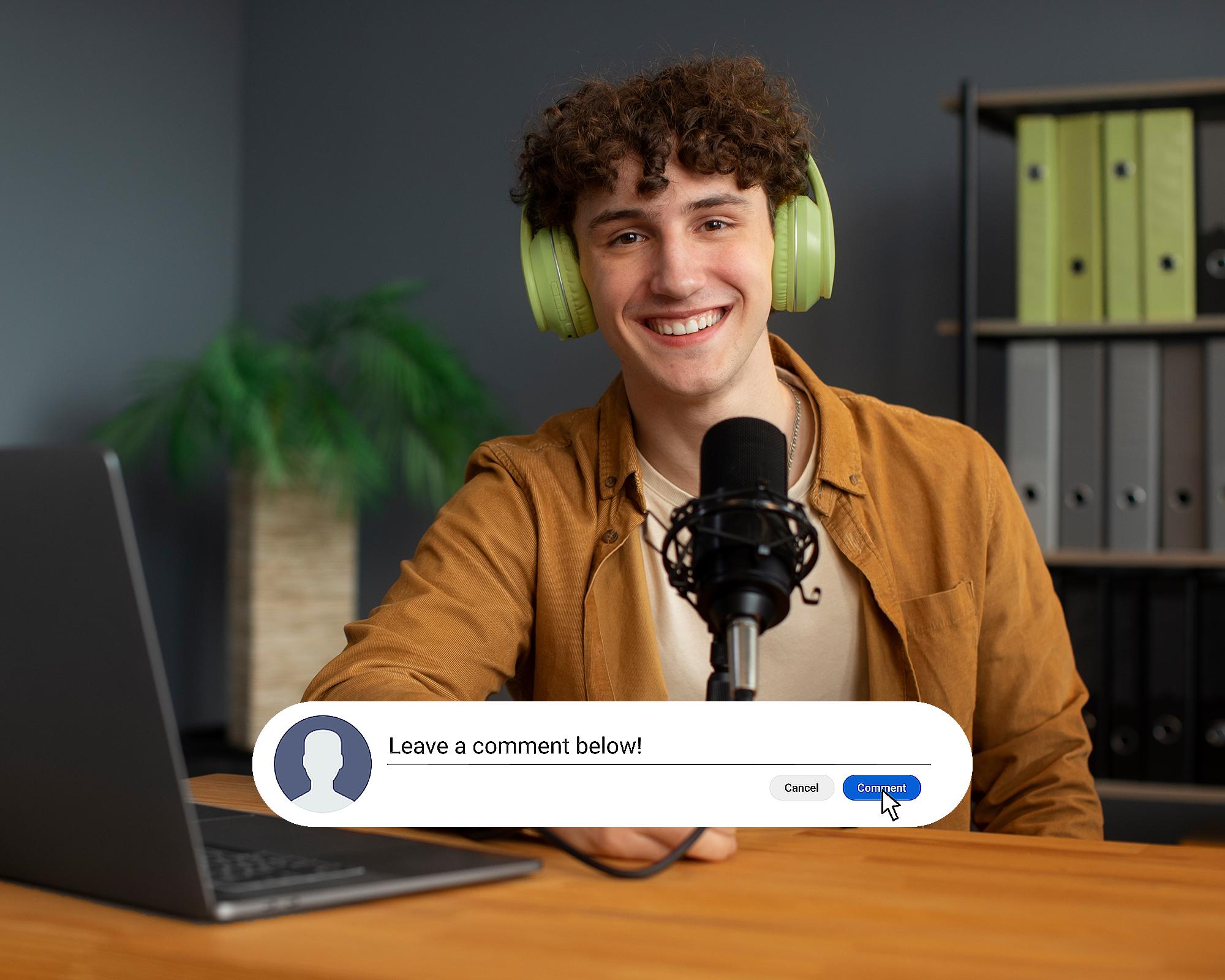 Comment Overlay Animated Comment Reminder Overlay: Youtube, Twitch, Social Media - Etsy