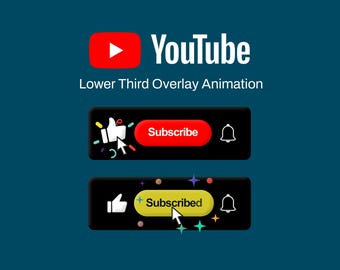 Geanimeerde YouTube-abonneerknopoverlay: Sound FX (directe download)