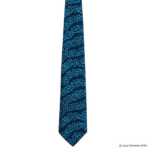 NEW! Deep Blue extremely limited-edition ultra-high quality necktie