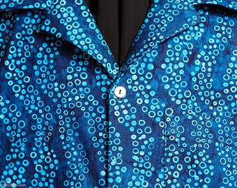 NEW! Deep Blue extremely limited-edition ultra-high quality men's shirt