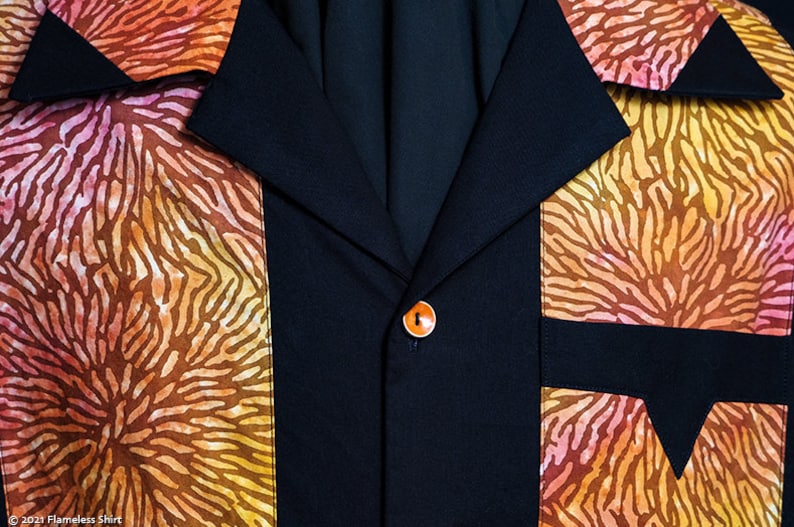 NEW Legend Orange Sunshine extremely limited-edition ultra-high quality men's shirt image 1