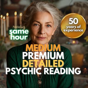 Premium Insight Same Hour Psychic Reading Honest Medium Connection Accurate Psychic Love Guidance Blind Energy Reading Spiritual Predictions