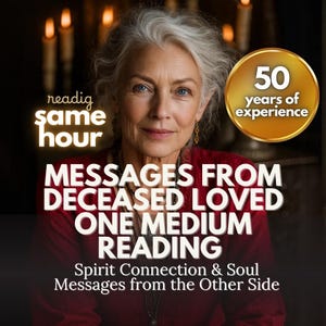 Messages from Deceased Loved One Medium Reading Spirit Connection, Soul Messages from the Other Side Channelled Intuitive Guidance with Love