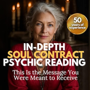 Soul Contract Psychic Reading Personalized PDF with Medium Reading  Future Love, Karma & Psychic Reading, Past Life and General Reading