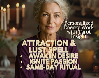 Anziehungskraft & Lust Zauber Sex, Leidenschaft, Obsession Ritual Liebe Verführung Energiearbeit zu entfachen Wunsch Intimität