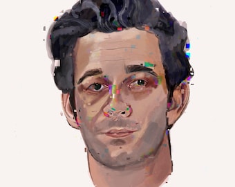 Matty Healy wall art | A4 | A5 | original artwork | The 1975