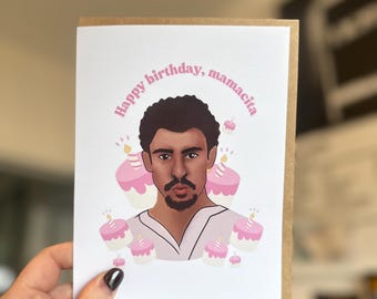 Bad Bunny Birthday Card | Reggaeton Fan Gift
