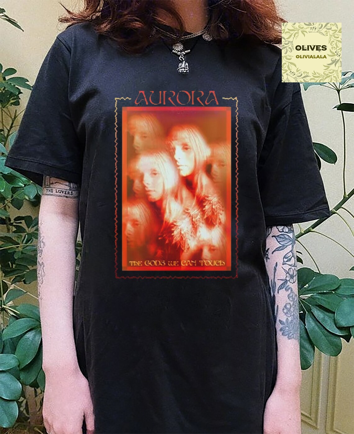 Aurora Aksnes T-shirt the Gods We Can Touch Shirt Vintage - Etsy UK