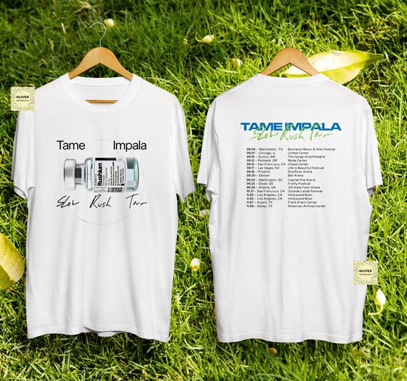 Tame Impala Slow Rush Tour 2022 Double 