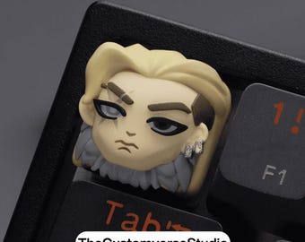 Valorant Sova Artisan Keycap | 3D Resin Mechanical Keyboard Accessory