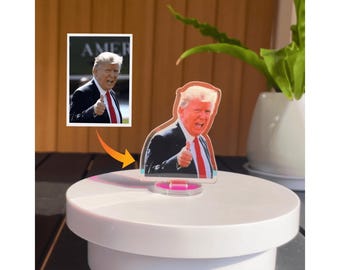 Custom Photo Acrylic Standee – Personalized Cartoon Figurine Gift