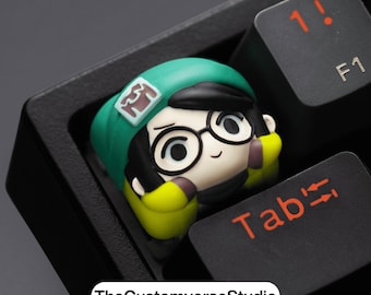 Valorant Killjoy Artisan Keycap | 3D Printed Resin Keyboard Cap