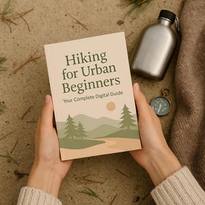 Wandern eBook für Anfänger | Outdoor Wander- und Wanderführer zum ausdrucken + Checklist | Solo Hike Journal PDF für Naturliebhaber