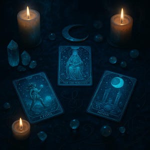 Benutzerdefinierte Tarot-Lesung - 3 Fragen - Personalisierte spirituelle Anleitung innerhalb von 24 Stunden - Aufschlussreiche und intuitive Antworten!