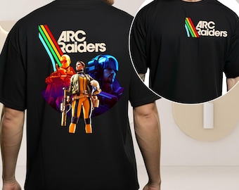 Video Game Emote Arc Stripes Tshirt, ARC Raiders Vintage Shirt, ARC Survival Evolved Game Shirt, ARC Raiders Hoodie, Gifts For Game Lovers