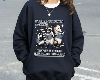 Funny Animal Books Shirt, Book Lover Shirt, Reader Shirt, Bookish Animal Shirt, Reading Shirt, Librarian Booktrovert Tee, Book Lover Gift