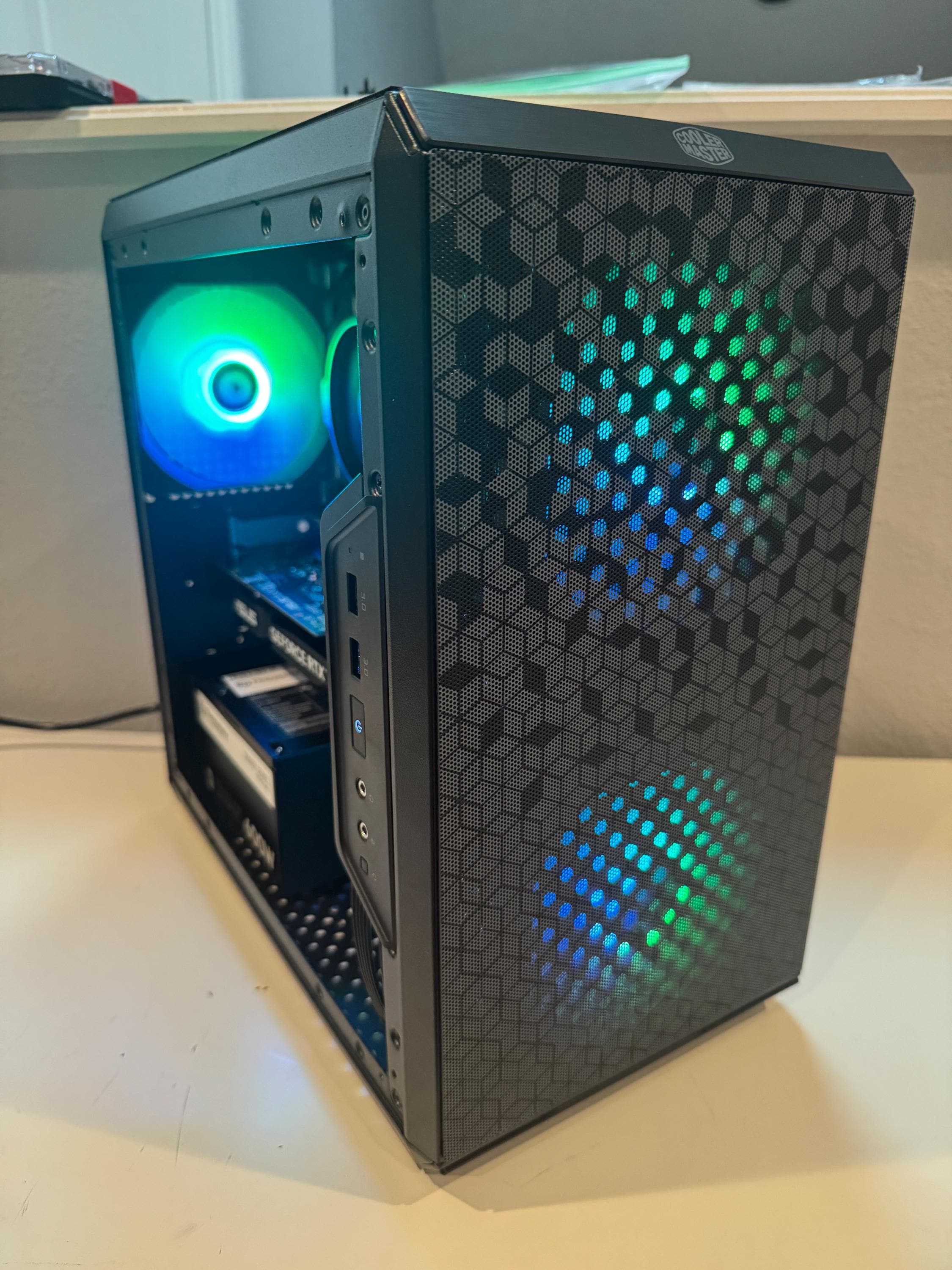 New Gaming Computer | Ryzen 5, RTX 3050, 16GB Ram, Windows 10 Pro | Supports Charity! | Plug & Play | AAA Gaming | Easily Upgradable | RGB
