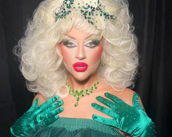 Marilyn Monroe Drag Wig, Cosplay, Performance, Halloween (Made to Order)