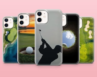 Funda de golf para iPhone 16, 15, 14, 13, 12, Samsung S25, S24, S23FE, S22, A16, A55, A25, Pixel 9Pro, 8A