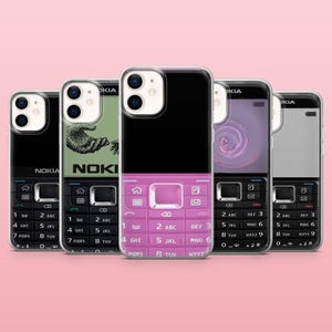 Retro Phone Phone Case Old Nokia Vintage Art Cover for iPhone 16, 15, 14, 13, 12, Samsung S25, S24, S23, S22, A16, A55, A25, Pixel 9, 8A
