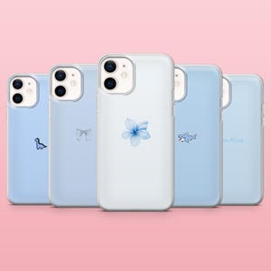 Baby Blue Phone Case Simple Light Blue Cover for iPhone 16, 15, 14, 13, 12, Samsung S25, S24, S23, S22, A16, A55, A25, Pixel 9Pro, 8A