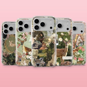 Doe Phone Case Nature Cute Animal Cover for iPhone 17Pro, 16, 15, 14, 13, 12, Samsung S25, S24, S23Fe, S22, A16, A26, A56, Pixel 10, 9Pro