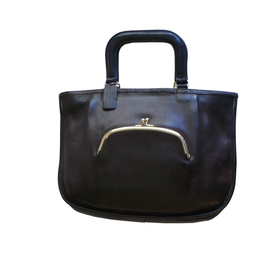 Bonnie Cashin Coach Brown Leather Watermelon Kissl