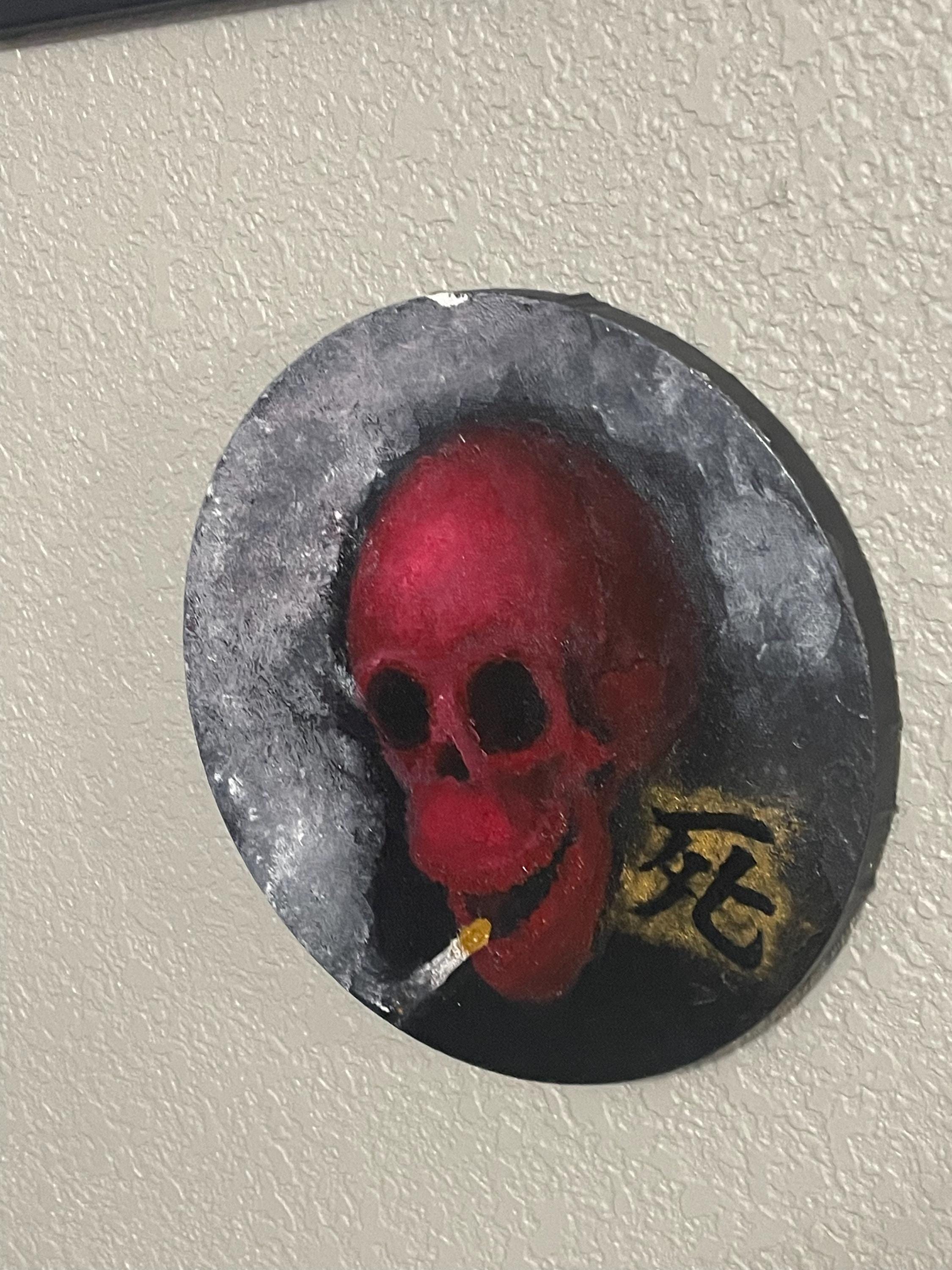 Skeleton acrylic paintings - Etsy 日本
