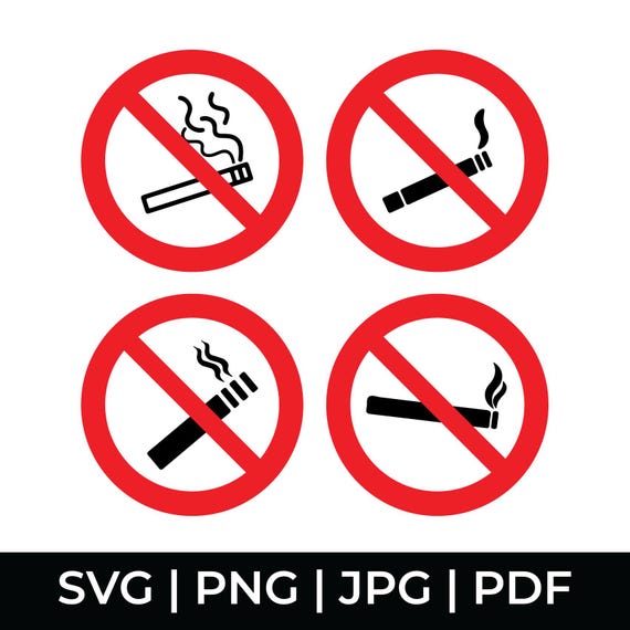 No Smoking Sign, Smoke, Vape, No Vaping Sign, No Smoking Vector, No Smoking  Warning Sign, No Smoking Window Sticker, Cigarette, Do Not Smoke - Etsy