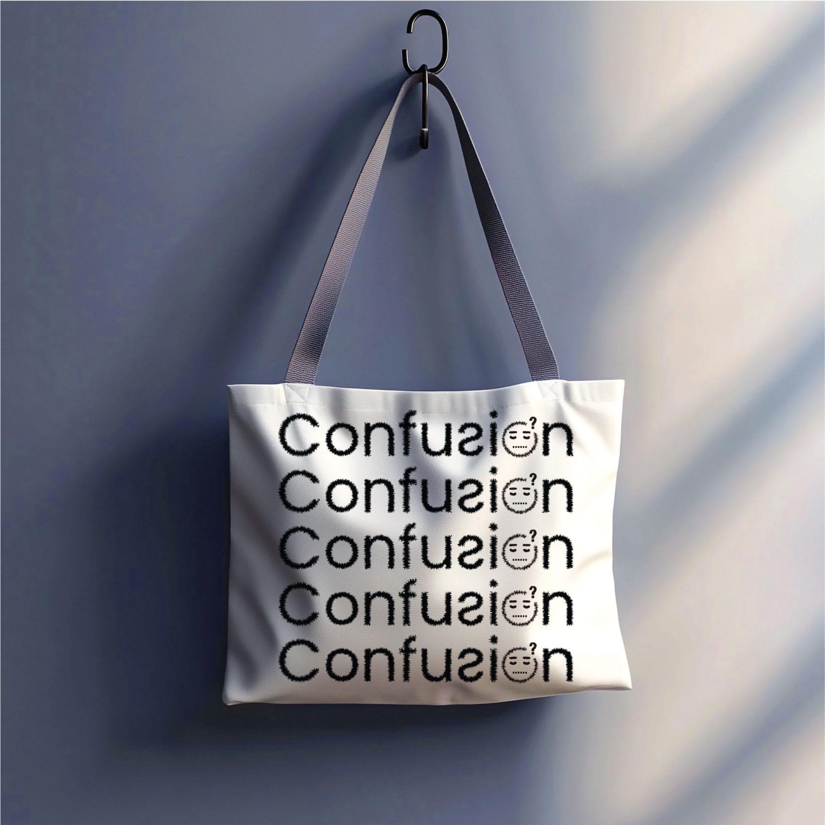 Confusion Text Design for Tshirt Svg, Confused Png, Confusion ...