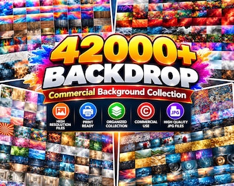 42000+ Backdrop JPG Bundle, Photography Background, Sublimation Background, Beautiful Natural Background, Portrait, Wedding, Floral, Texture