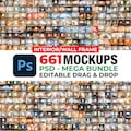 661 PSD Frames Mockup Bundle, Frame Mockup Bundle, PSD Frames Bundle, Mega Bundle Frames Mockup, Wall Mockup Frame, Smart Object Drag & Drop product logo